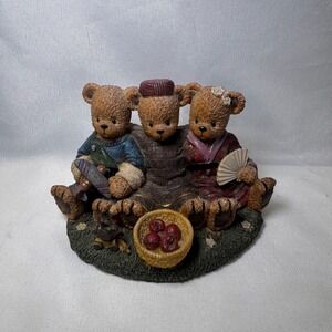 Vintage 1997 Youngs‎ Inc Berry Hill Bears Figurine Galatians 3:28 Religious Gift